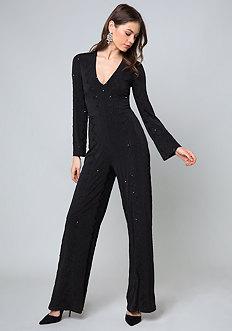 Bebe Embellished Jumpsuit