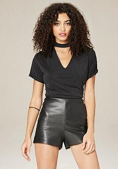 Bebe Choker Tee