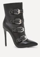 Bebe Isabella Leather Booties