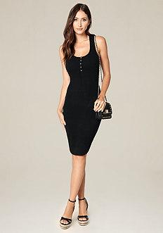 Bebe Sydney Racerback Tank Dress