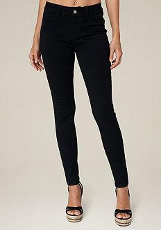 Bebe Black Heartbreaker Leggings