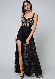 Bebe Logan Shorts Gown