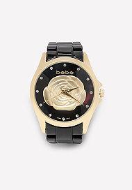 Bebe Flower Dial Watch