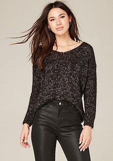 Bebe V-neck Pullover Sweater