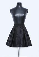 Bebe Candace Satin Elastic Skirt