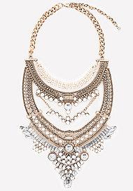 Bebe Opulent Statement Necklace
