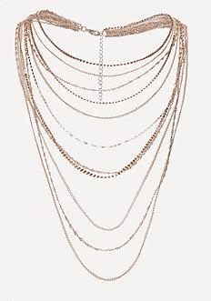 Bebe Multi-strand Chain Necklace