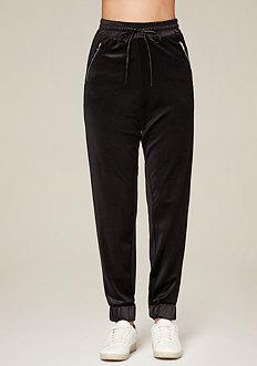 Bebe Velvet Jogger Pants