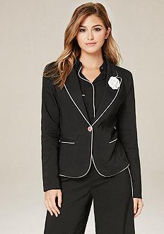 Bebe Piped Jacket