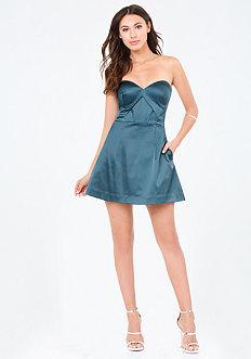 Bebe Sculpted Sweetheart Dress