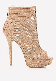 Bebe Rivver Laser Cut Booties