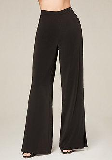 Bebe Slit Leg Sailor Pants