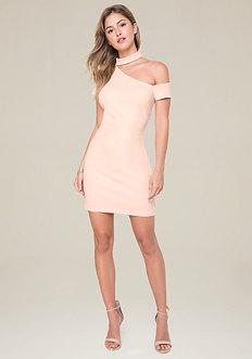 Bebe One Shoulder Dress
