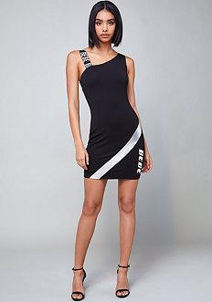 Bebe Logo Sport Mini Dress