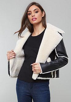 Bebe Stevie Shearling Jacket