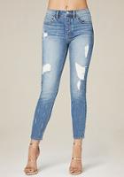 Bebe Relaxed High Rise Jeans