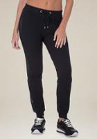 Bebe Logo Mesh Jogger Pants