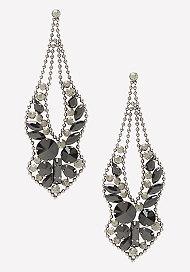 Bebe Glam Statement Earrings