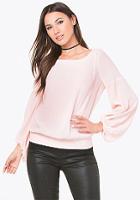 Bebe Poet Sleeve Blouson Top