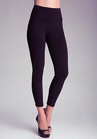 Bebe High Waist Zip Leggings