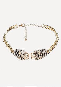 Bebe Jaguar Head Choker