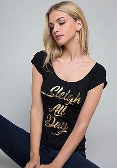 Bebe Logo Sleigh All Day Tee