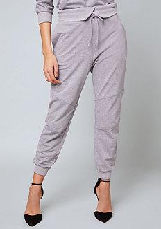 Bebe Foldover Waist Jogger Pants