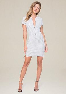 Bebe Mila Textured Dress