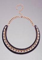 Bebe Crystal Collar Necklace