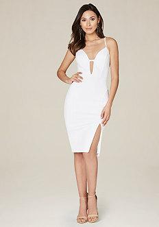 Bebe Mandi Crisscross Back Dress