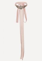 Bebe Embellished Wrap Choker