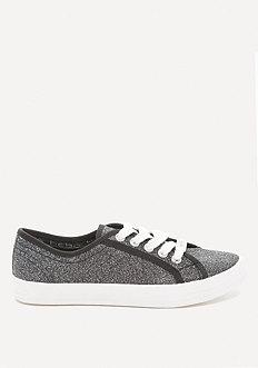 Bebe Dane Glitter Sneakers