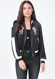 Bebe Reversible Bomber Jacket