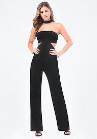 Bebe Neckband Jumpsuit