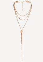 Bebe Twisted Chain Necklace