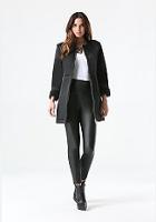 Bebe Jestine Bonded Cocoon Coat