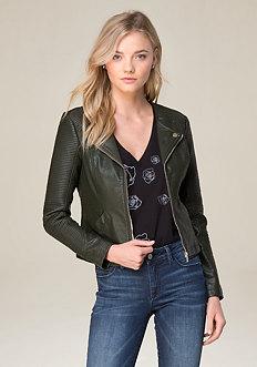 Bebe Courtney Moto Jacket