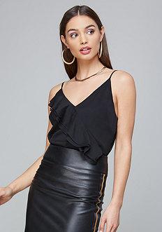 Bebe Cascade Ruffle Cami