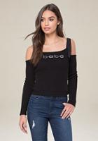 Bebe Logo D-ring Strap Top