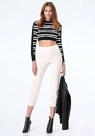 Bebe Josie Skinny Capri Pants