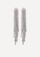 Bebe Crystal Drama Earrings