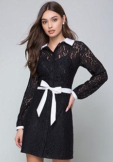 Bebe Tilda Lace Dress