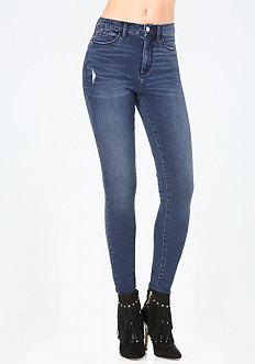 Bebe Bi-stretch High Rise Jeans