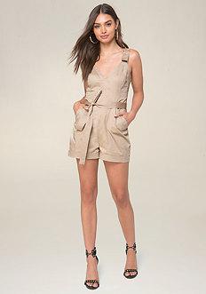 Bebe D-ring Strap Romper