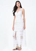 Bebe Embroidered Maxi Dress