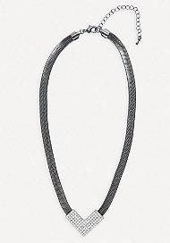 Bebe Herringbone Chain Necklace