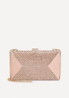 Bebe Crystal Clutch