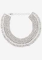 Bebe Woven Chain Necklace