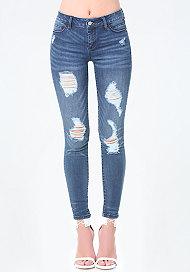 Bebe Anique Heartbreaker Jeans