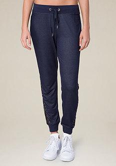 Bebe Sybil Denim Terry Pants